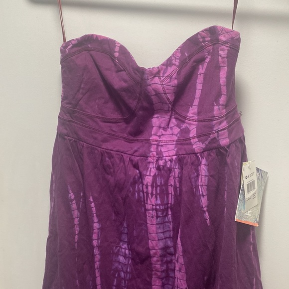 Roxy Juniors Autumn Melody Purple Knit Tube Dress - Picture 4 of 9